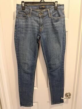 Levis 524 Jeans Womens 11 Too Superlow Skinny Low Rise Stretch Denim